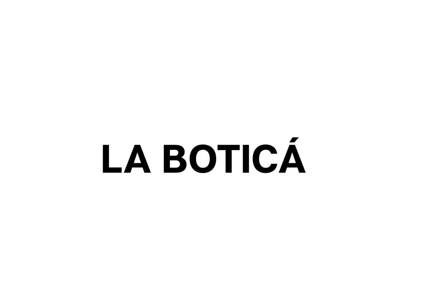 La Boticária