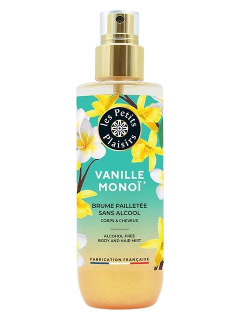 Brume Pailletée Vanille Monoï