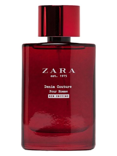 Zara est 1975 Denim Couture Pour Homme Red Edition