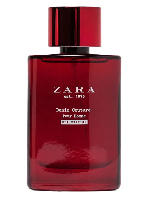 Zara est 1975 Denim Couture Pour Homme Red Edition
