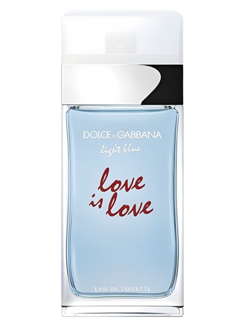 Light Blue Love Is Love Pour Femme