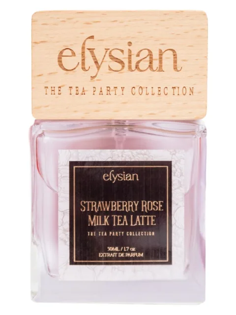 Strawberry Rose Milk Tea Latte
