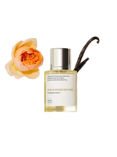 Oud & Rose on Fire