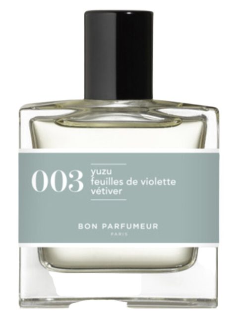 003 yuzu feuilles de violette, vétiver