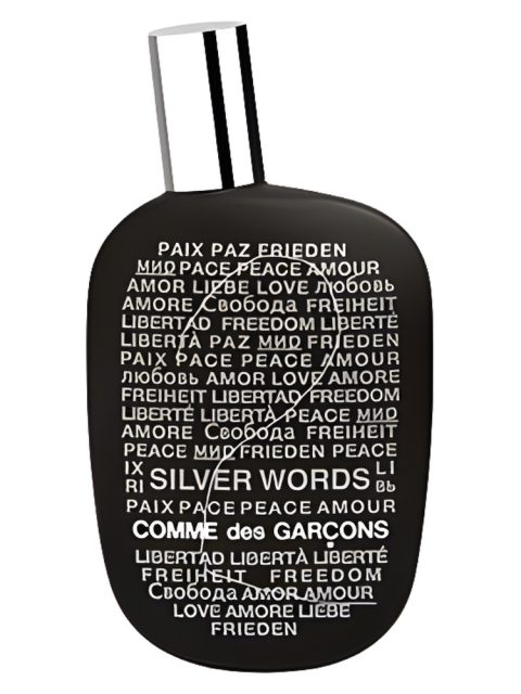 Comme des Garcons 2 Silver Words