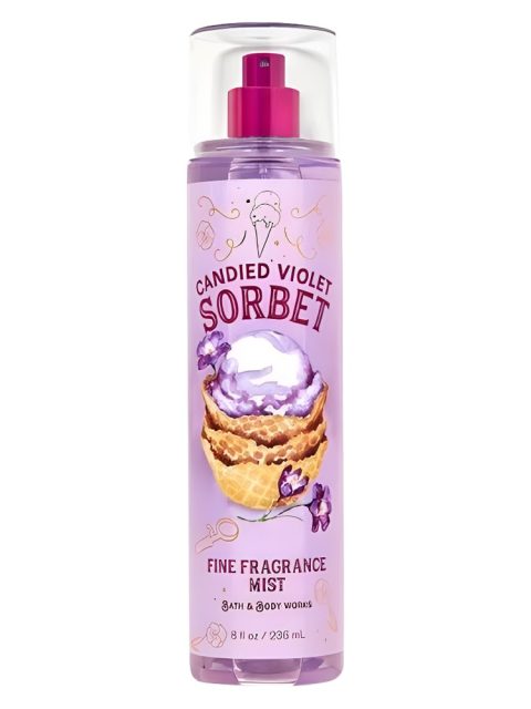 Candied Violet Sorbet
