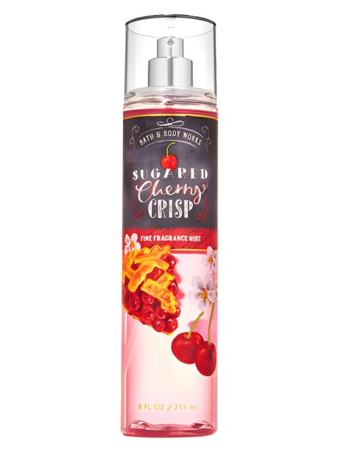Sugared Cherry Crisp