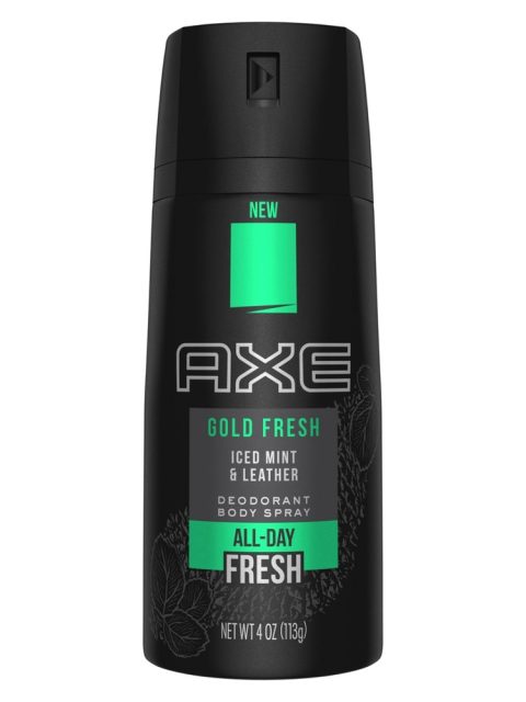 Gold Fresh Iced Mint and Leather