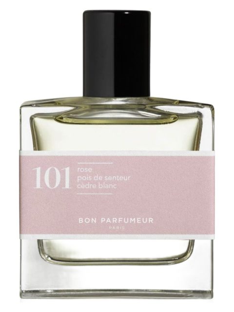 101 rose, sweet pea, white cedar