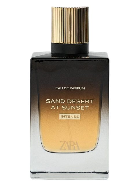 Sand Desert At Sunset Intense