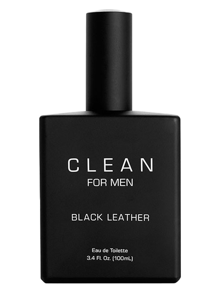 Clean For Men Black Leather