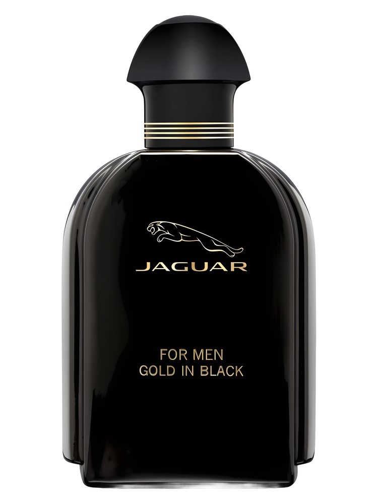 Jaguar For Men Gold in Black