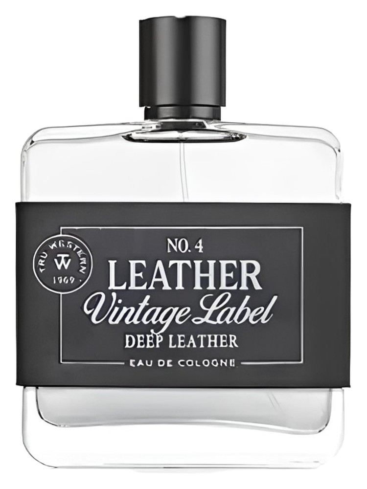 Leather Vintage Label Deep Leather No. 4