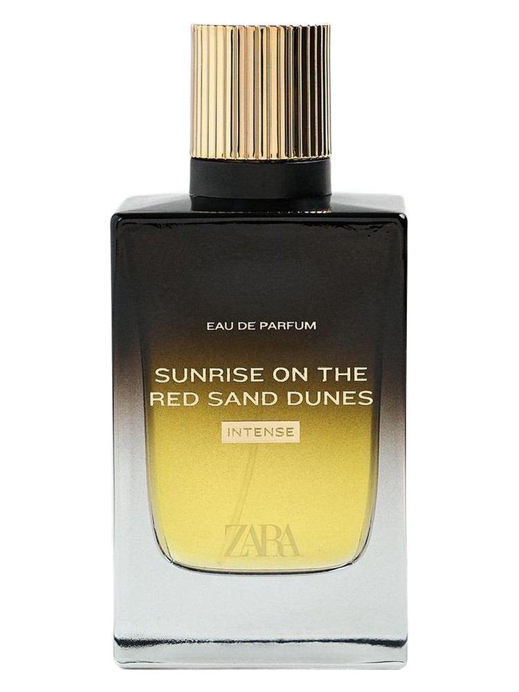 Sunrise on the Red Sand Dunes Intense