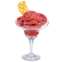 Sorbet de fructe roșii